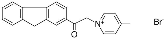 1-(2-(9H-FLUOREN-2-YL)-2-OXO-ETHYL)-4-METHYL-PYRIDINIUM, BROMIDE