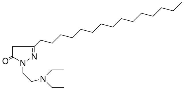 1-(2-(DIETHYLAMINO)-ETHYL)-3-PENTADECYL-2-PYRAZOLIN-5-ONE