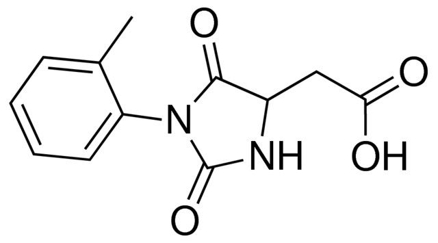 [1-(2-methylphenyl)-2,5-dioxo-4-imidazolidinyl]acetic acid