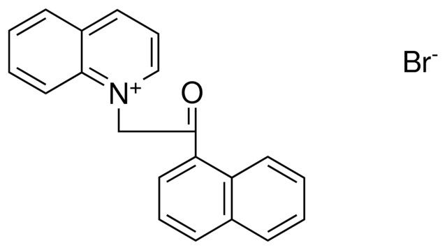 1-(2-NAPHTHALEN-1-YL-2-OXO-ETHYL)-QUINOLINIUM, BROMIDE