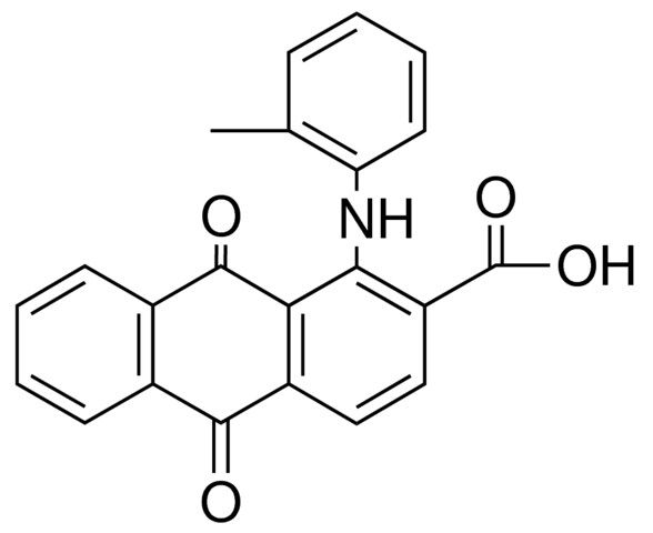 1-(2-METHYLANILINO)-2-ANTHRAQUINONECARBOXYLIC ACID