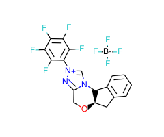 (5aR,10bS)-(+)-5a,10b-Dihydro-2-(pentafluorophenyl)-4H,6H-indeno[2,1-b][1,2,4]triazolo[4,3-d][1,4]oxazinium tetrafluoroborate