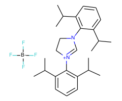 1,3-Bis(2,6-di-i-propylphenyl)-4,5-dihydroimidazolium tetrafluoroborate