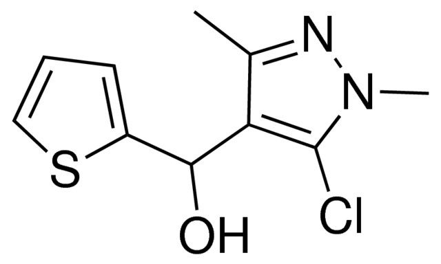 (5-chloro-1,3-dimethyl-1H-pyrazol-4-yl)(2-thienyl)methanol