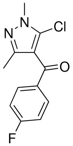 (5-chloro-1,3-dimethyl-1H-pyrazol-4-yl)(4-fluorophenyl)methanone