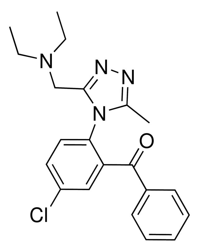 (5-Chloro-2-{3-[(diethylamino)methyl]-5-methyl-4H-1,2,4-triazol-4-yl}phenyl)(phenyl)methanone