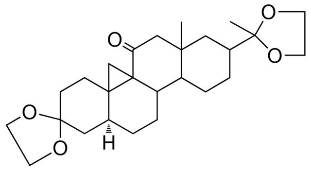 (6AS)-13A-METHYL-2-(2-METHYL-1,3-DIOXOLAN-2-YL)TETRADECAHYDROSPIRO[CYCLOPROPA[E]CHRYSENE-8,2'-[1,3]DIOXOLAN]-12(1H)-ONE