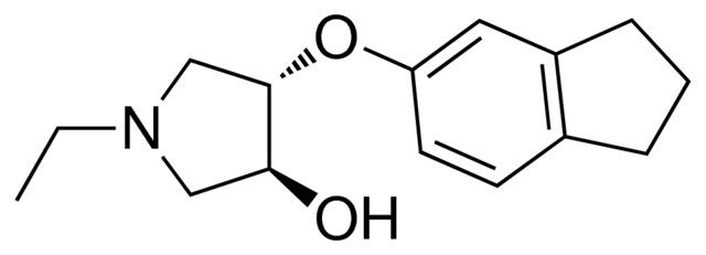 (3S,4S)-4-(2,3-dihydro-1H-inden-5-yloxy)-1-ethyl-3-pyrrolidinol