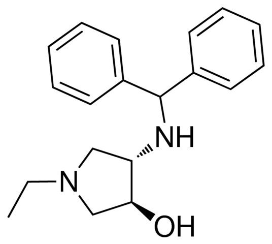 (3S,4S)-4-(benzhydrylamino)-1-ethyl-3-pyrrolidinol