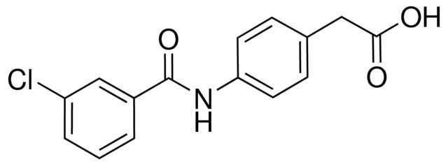 (4-((3-CHLOROBENZOYL)AMINO)PHENYL)ACETIC ACID