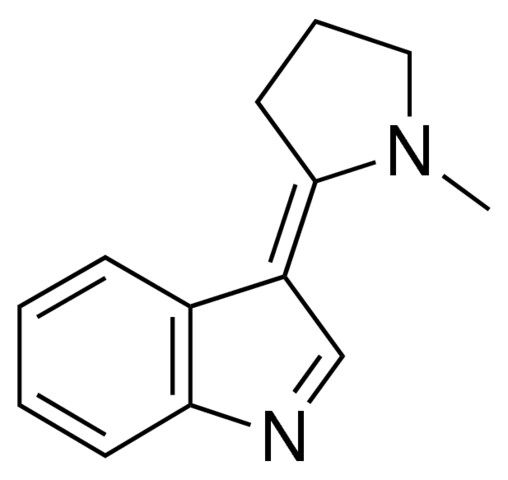 (3Z)-3-(1-methyl-2-pyrrolidinylidene)-3H-indole