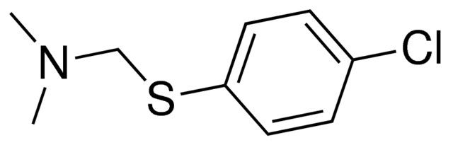 [(4-chlorophenyl)sulfanyl]-N,N-dimethylmethanamine