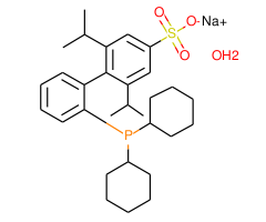 2'-Dicyclohexylphosphino-2,6-di-i-propyl-4-sulfonato-1,1'-biphenyl hydrate sodium salt (XPhos-SO3Na)