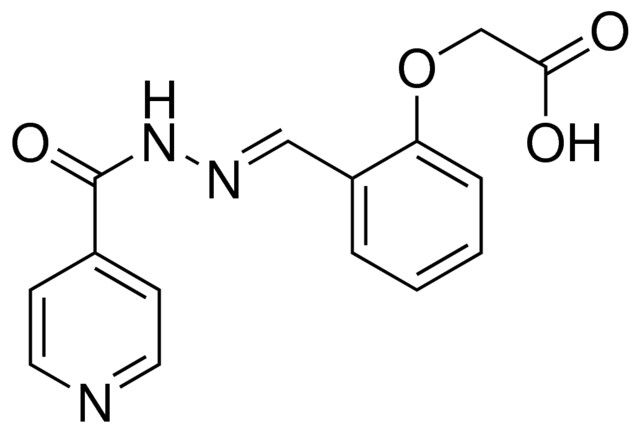 (2-(2-ISONICOTINOYLCARBOHYDRAZONOYL)PHENOXY)ACETIC ACID