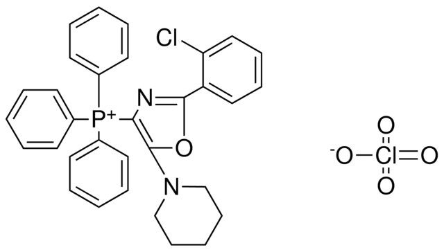 (2-(2-CL-PH)-5-PIPERIDIN-1-YL-OXAZOL-4-YL)-TRIPHENYL-PHOSPHONIUM, PERCHLORATE