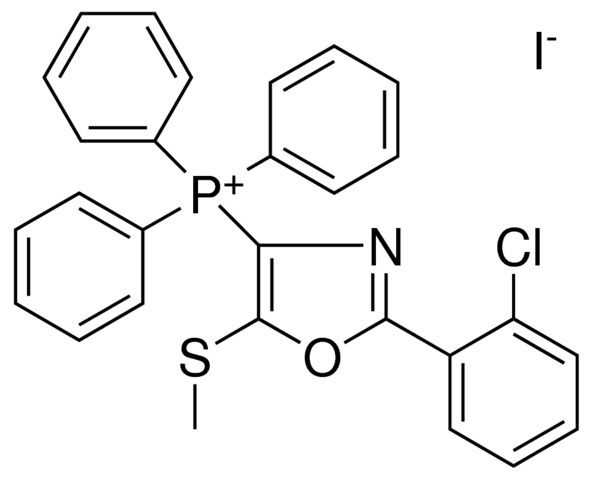 (2-(2-CHLORO-PHENYL)-5-METHYLSULFANYL-OXAZOL-4-YL)-TRIPHENYL-PHOSPHONIUM, IODIDE