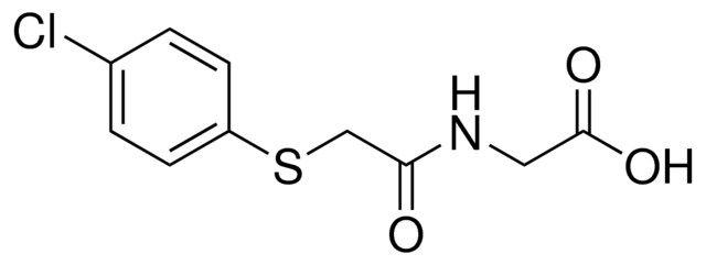 (2-(4-CHLORO-PHENYLSULFANYL)-ACETYLAMINO)-ACETIC ACID