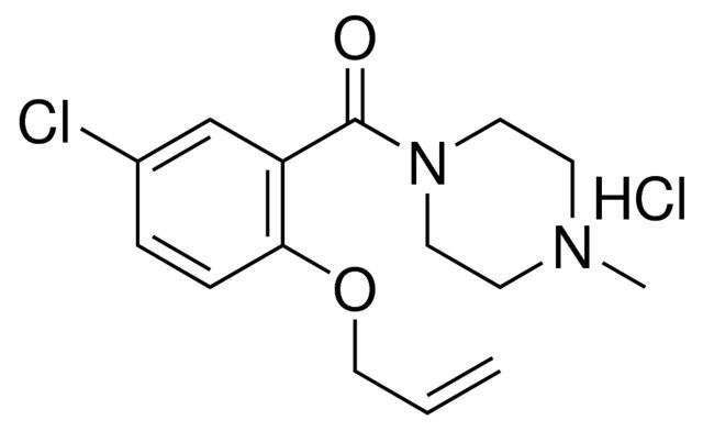 (2-ALLYLOXY-5-CHLORO-PHENYL)-(4-METHYL-PIPERAZIN-1-YL)-METHANONE, HYDROCHLORIDE