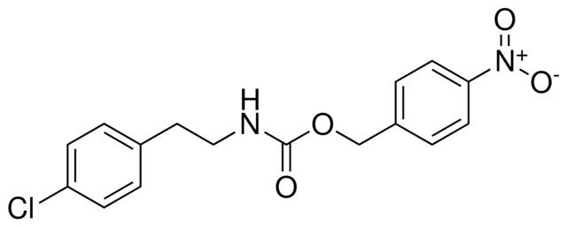 (2-(4-CHLORO-PHENYL)-ETHYL)-CARBAMIC ACID 4-NITRO-BENZYL ESTER