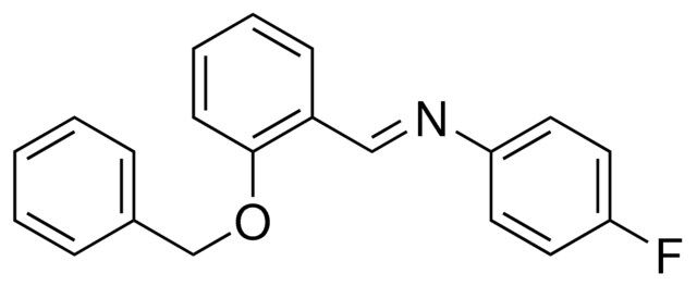 (2-BENZYLOXY-BENZYLIDENE)-(4-FLUORO-PHENYL)-AMINE