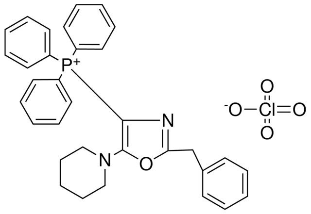 (2-BENZYL-5-PIPERIDIN-1-YL-OXAZOL-4-YL)-TRIPHENYL-PHOSPHONIUM, PERCHLORATE