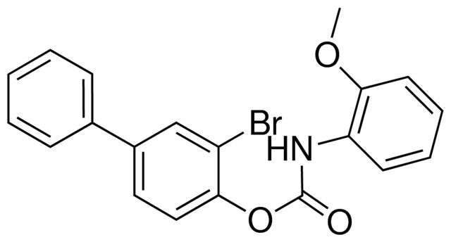 (2-BROMO-4-PHENYL)PHENYL N-(2-METHOXYPHENYL)CARBAMATE