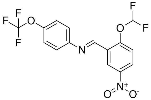 (2-DIFLUOROMETHOXY-5-NITRO-BENZYLIDENE)-(4-TRIFLUOROMETHOXY-PHENYL)-AMINE