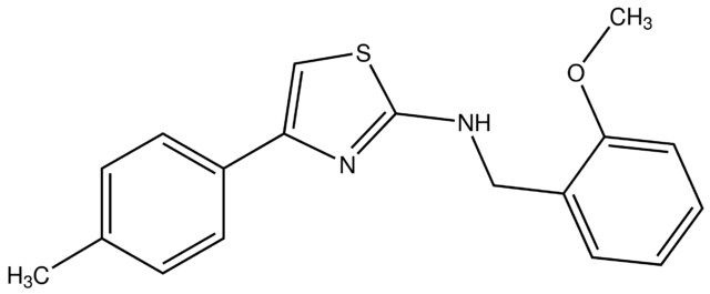 (2-Methoxybenzyl)-(4-<i>p</i>-tolyl-2-thiazolyl)amine