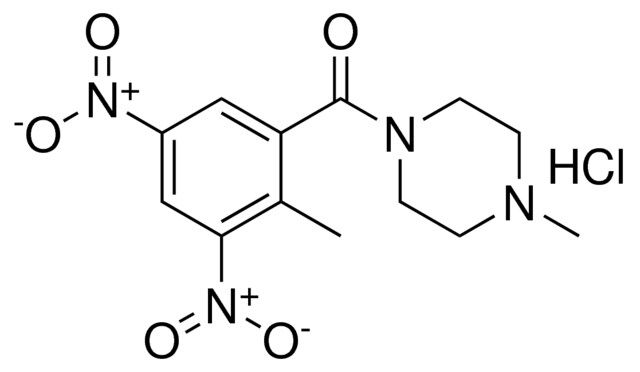 (2-METHYL-3,5-DINITRO-PHENYL)-(4-ME-PIPERAZIN-1-YL)-METHANONE, HYDROCHLORIDE