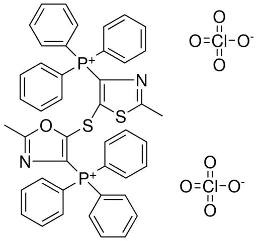 (2-METHYL-5-{[2-METHYL-4-(TRIPHENYLPHOSPHONIO)-1,3-OXAZOL-5-YL]SULFANYL}-1,3-THIAZOL-4-YL)(TRIPHENYL)PHOSPHONIUM DIPERCHLORATE