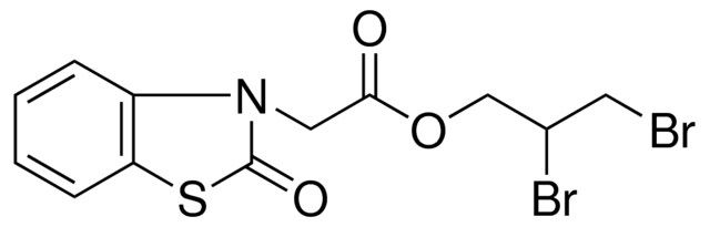 (2-OXO-BENZOTHIAZOL-3-YL)-ACETIC ACID 2,3-DIBROMO-PROPYL ESTER