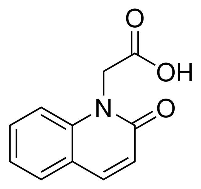 (2-Oxo-1(2H)-quinolinyl)acetic acid