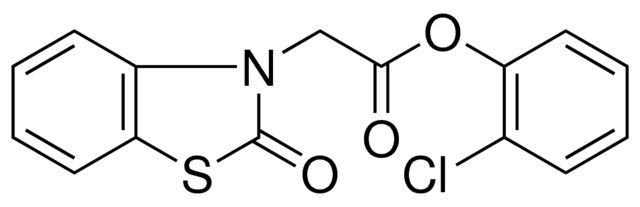 (2-OXO-BENZOTHIAZOL-3-YL)-ACETIC ACID 2-CHLORO-PHENYL ESTER