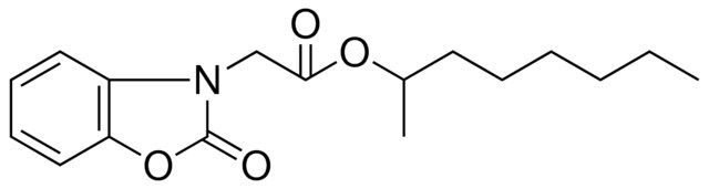 (2-OXO-BENZOOXAZOL-3-YL)-ACETIC ACID 1-METHYL-HEPTYL ESTER