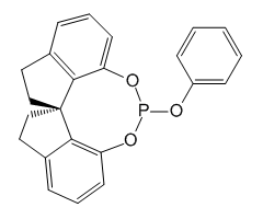 (11aR)-(+)-10,11,12,13-Tetrahydrodiindeno[7,1-de:1',7'-fg][1,3,2]dioxaphosphocin-5-phenoxy