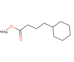 Silver cyclohexanebutyrate (AAS)