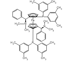 (R,R)-(+)-2,2'-Bis[(S)-(N,N-dimethylamino)(phenyl)methyl]-1,1'-bis(di(3,5-dimethylphenyl)phosphino)ferrocene