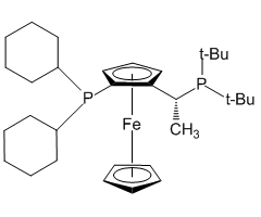 (R)-(-)-1-[(S)-2-(Dicyclohexylphosphino)ferrocenyl]ethyldi-t-butylphosphine