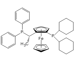 (S)-(+)-1-[(R)-2-(Dicyclohexylphosphino)ferrocenyl]ethyldiphenylphosphine