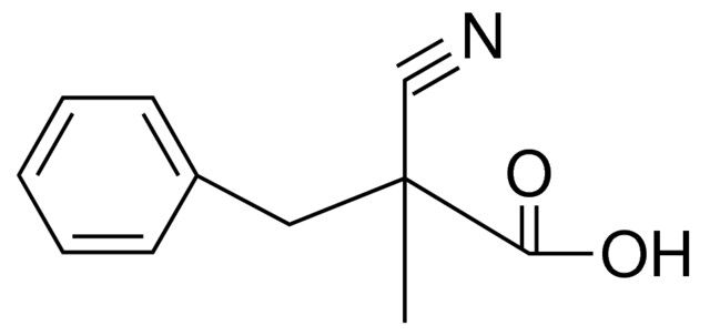 (+)-2-CYANO-2-METHYL-3-PHENYL-PROPIONIC   ACID