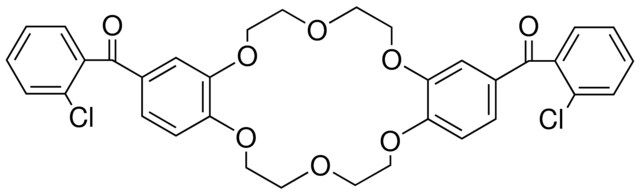 ((CL-BZ)-OCTAHYDRO-HEXAOXA-DIBENZO(A,J)CYCLOOCTADECEN-2-YL)-(2-CL-PH)-METHANONE