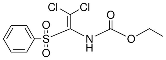 (1-BENZENESULFONYL-2,2-DICHLORO-VINYL)-CARBAMIC ACID ETHYL ESTER