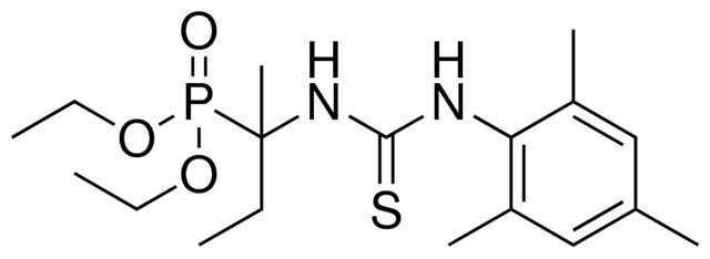 (1-ME-1-(3-(2,4,6-TRIMETHYL-PH)-THIOUREIDO)-PROPYL)PHOSPHONIC ACID DIETHYL ESTER