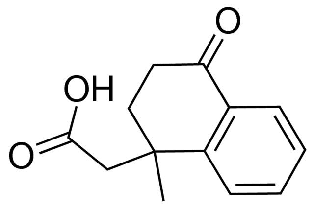 (1-methyl-4-oxo-1,2,3,4-tetrahydro-1-naphthalenyl)acetic acid