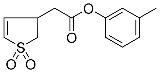 (1,1-DIOXO-2,3-DIHYDRO-1H-THIOPHEN-3-YL)-ACETIC ACID M-TOLYL ESTER