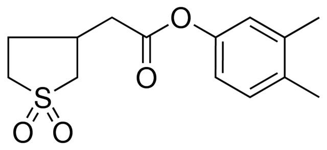 (1,1-DIOXO-TETRAHYDRO-THIOPHEN-3-YL)-ACETIC ACID 3,4-DIMETHYL-PHENYL ESTER