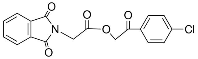 (1,3-DIOXO-1,3-2H-ISOINDOL-2-YL)-ACETIC ACID 2-(4-CL-PHENYL)-2-OXO-ETHYL ESTER