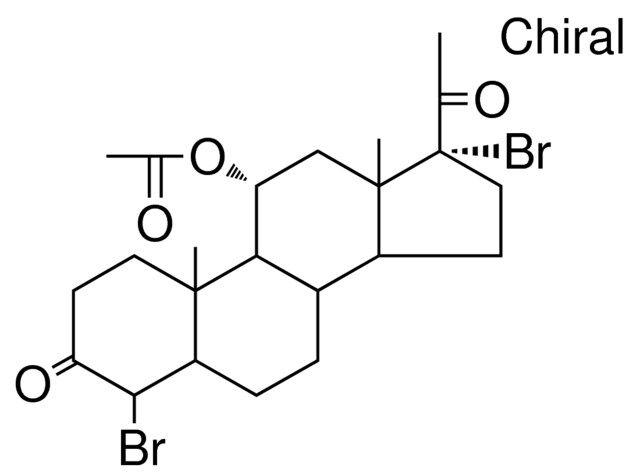 (11alpha)-4,17-dibromo-3,20-dioxopregnan-11-yl acetate