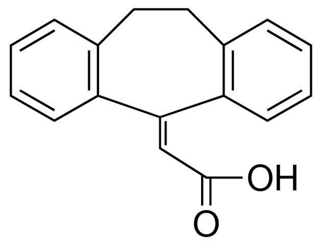 (10,11-DIHYDRO-DIBENZO(A,D)CYCLOHEPTEN-5-YLIDENE)-ACETIC ACID