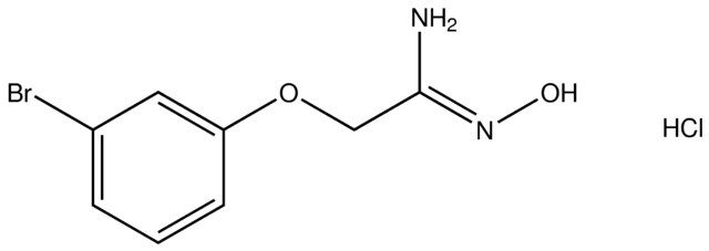 (1Z)-2-(3-bromophenoxy)-N'-hydroxyethanimidamide hydrochloride